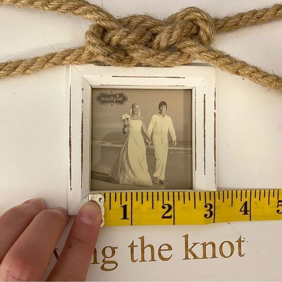 Picture frame. Engagement, wedding. “Tying the Knot” - Picture 6 of 7